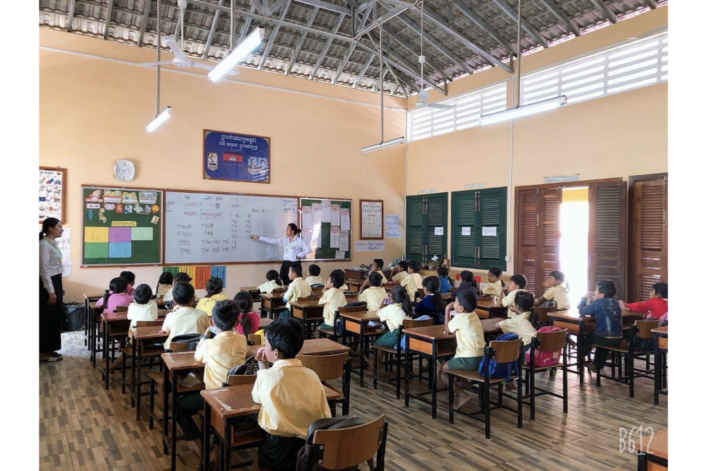 You are currently viewing “I AM WHERE I SHOULD BE”:                               Xavier School sponsors English teacher for Jesuit school in Cambodia