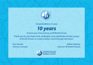 Read more about the article Xavier School Celebrates 10 Years as an International Baccalaureate World School