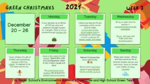 Read more about the article Weekly Green ChristmaXS Calendar Dec. 20–26, 2021