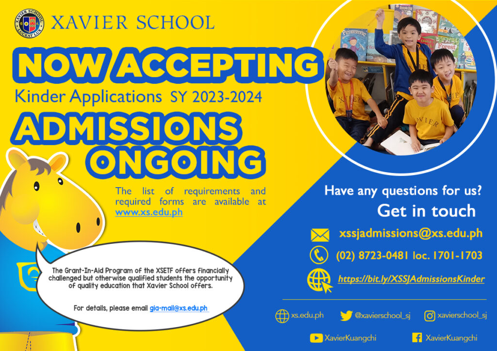 Kinder Admissions Page