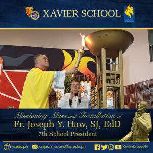 Read more about the article Xavier School, Inc. Welcomes Fr. Joseph Haw, SJ as 7th President